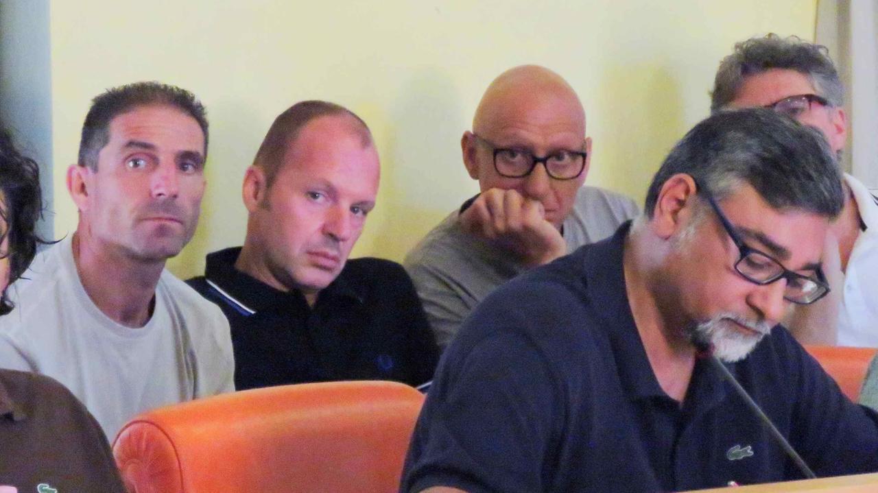 Massimiliano Brezzo, sindacalista Cgil, alla riunione in Provincia