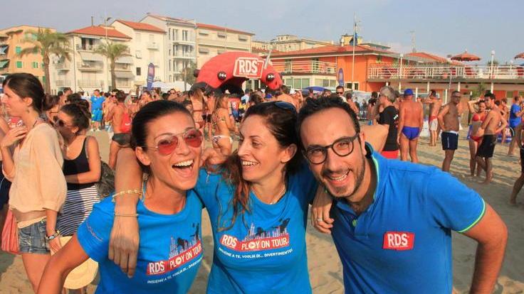 L’ex velina a Lido: «Spiaggia ideale per le famiglie»