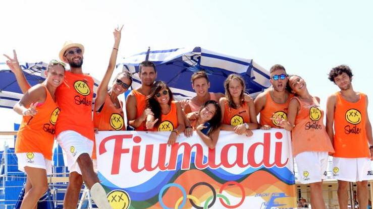 Cinquecento ragazzi alle olimpiadi dei bagni Fiume