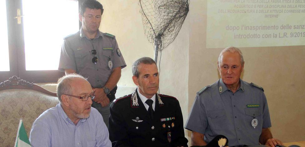 Bracconieri a bocca asciutta Nella rete tre quintali di pesce