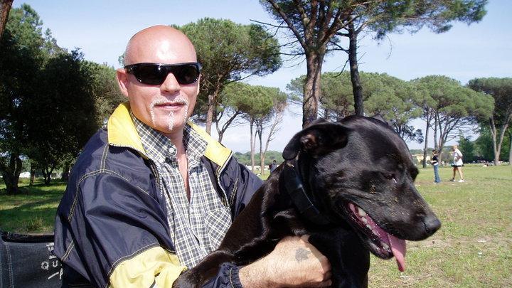 Il vigile del fuoco Filippo Campisi