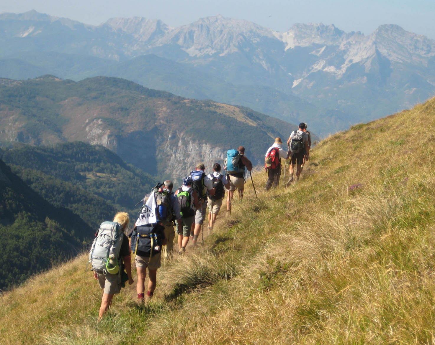 Trekking sulle montagne pistoiesi