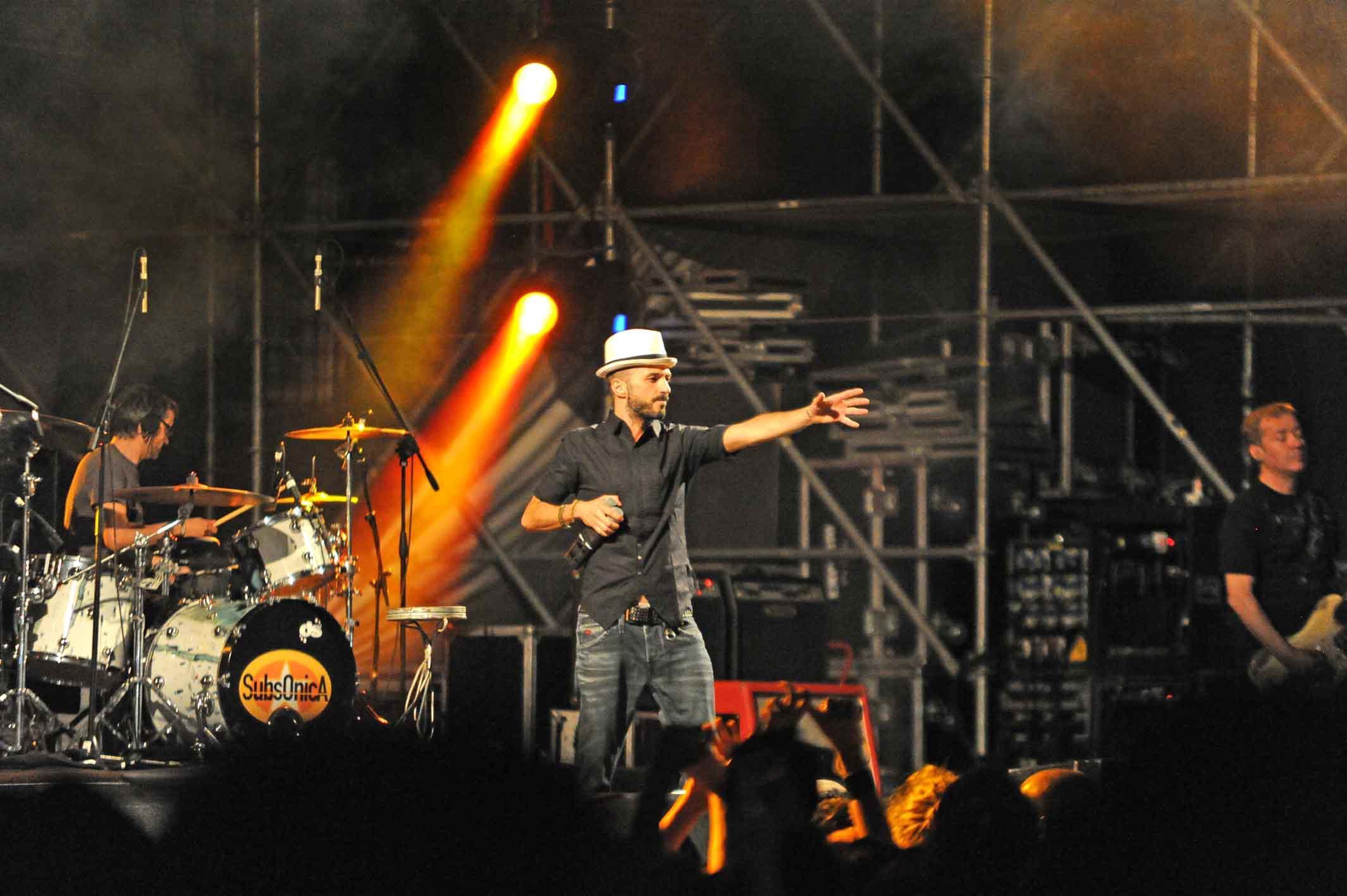 I Subsonica si esibiranno in concerto a Empoli il 30 agosto
