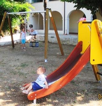 Un parco giochi per ragazzi all’ex convento delle suore