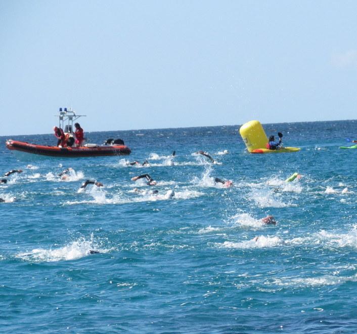 Lotta contro la sclerodermia, gara di nuoto in acque libere 