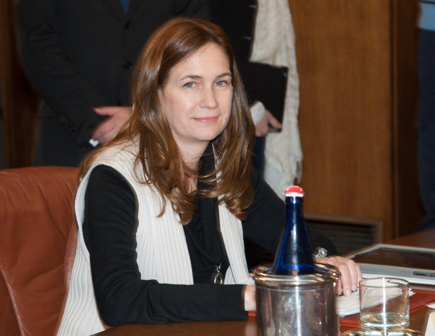 L'assessore regionale all'Agricoltura Elisabetta Falchi