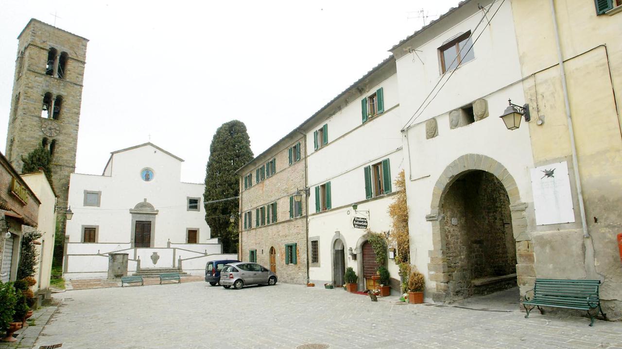 La piazza di Colle di Buggiano