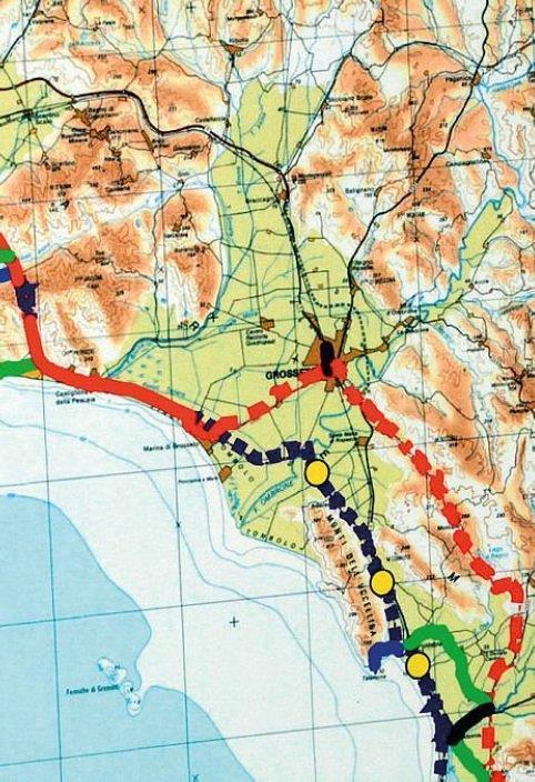 Il progetto della pista ciclabile in Maremma 