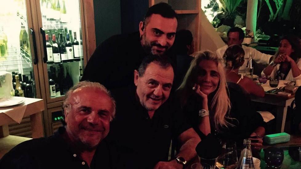 Jerry e Mara a cena da Vissani
