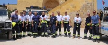 Volontari modenesi in Puglia per prevenire gli incendi