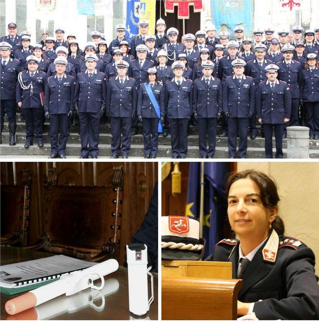 Gli agenti dell’Unione “armati” di spray irritante e mazze 