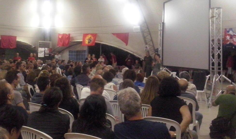 L’incontro a braccio con Sabina Guzzanti a Perignano ha presentato il film “La trattativa”