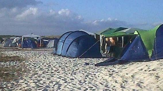 Lotta al campeggio abusivo, controlli sulla costa del Grifone