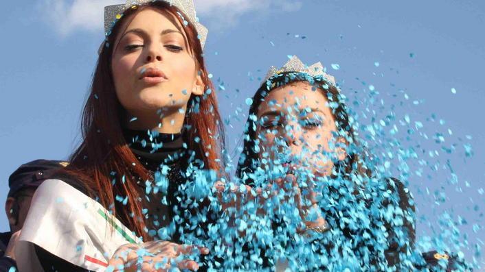 Miss Toscana al battesimo del Carnevale estivo