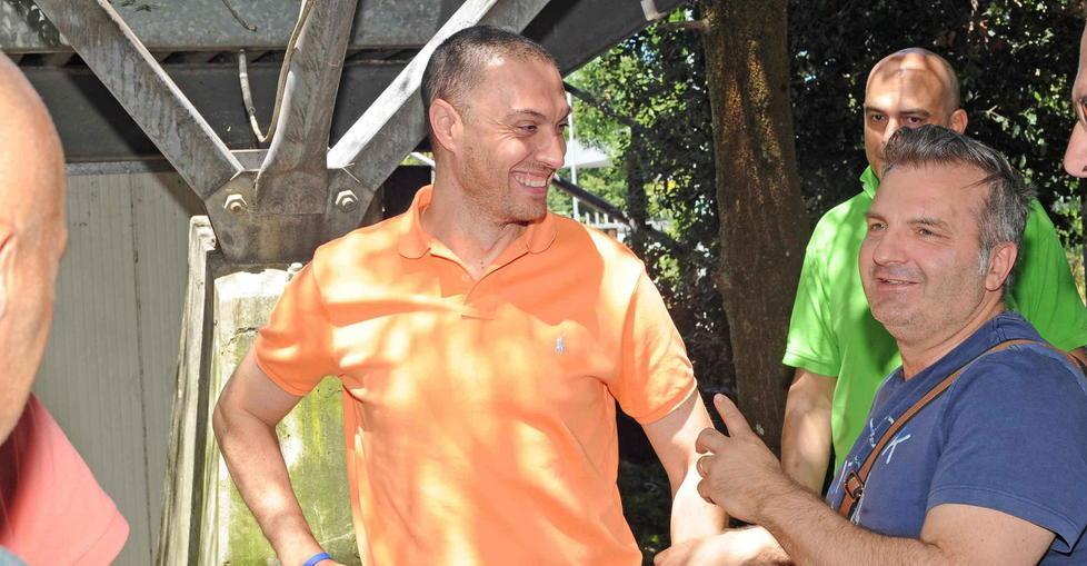 Vincenzo Esposito, coach della Tesi Group (foto Gori)