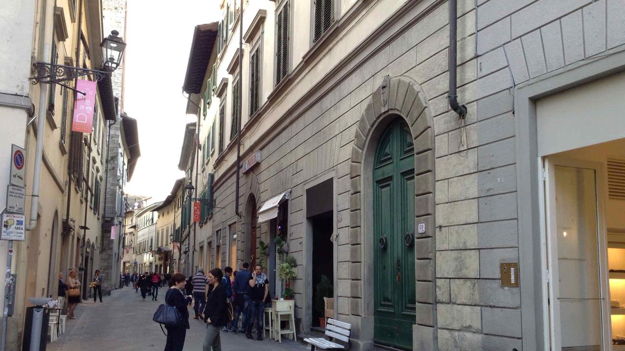 Uno scorcio di via Garibaldi