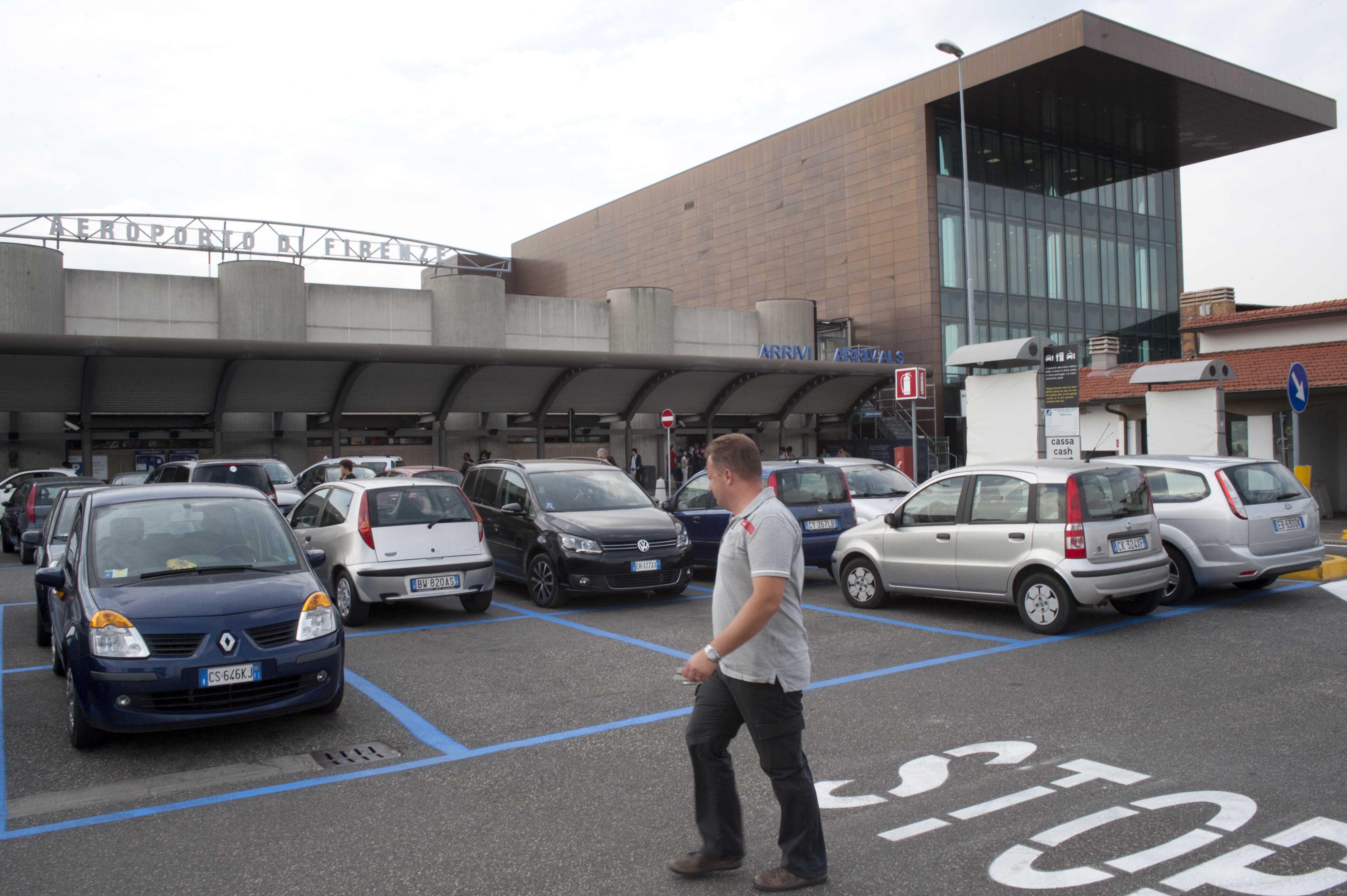 Il terminal dell'aeroporto di Firenze