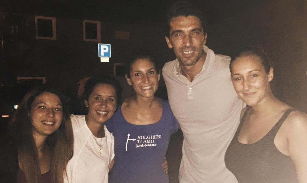 Caccia fotografica al Vip il più ricercato è Buffon