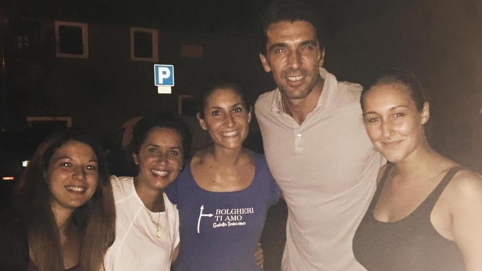 Caccia fotografica al Vip il più ricercato è Buffon