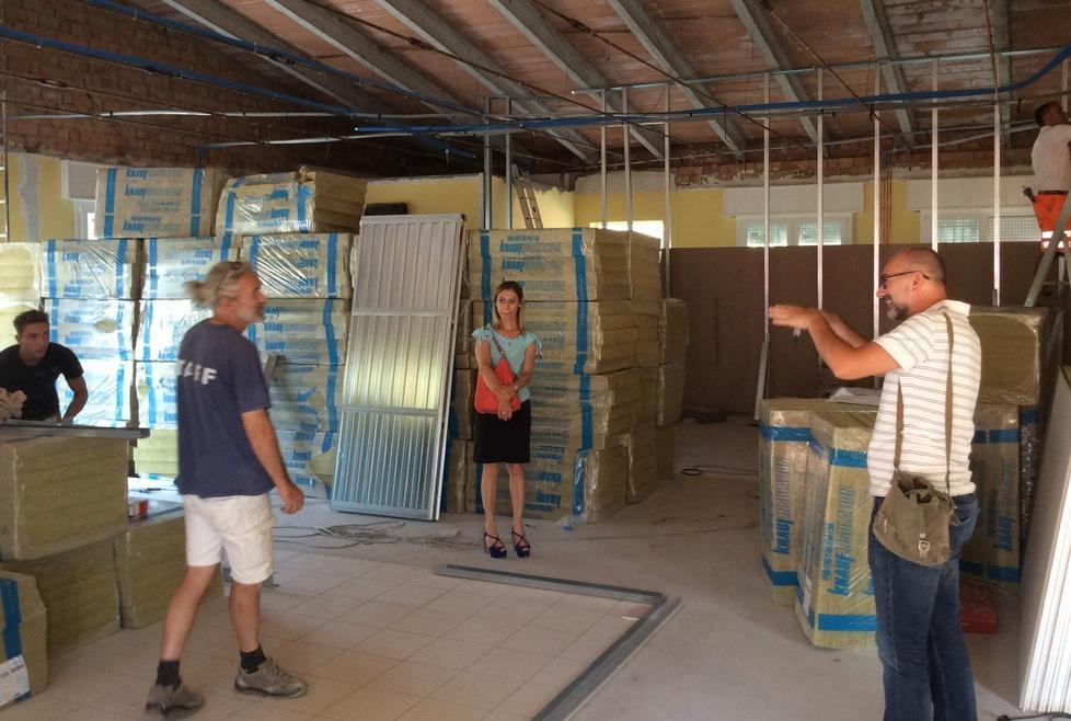 In cantiere a Ferragosto per consegnare l’asilo