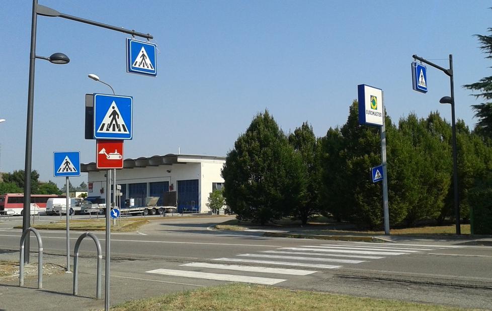 Nuovi attraversamenti a Calerno 
