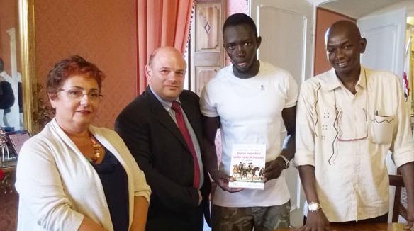 Moussa a Palazzo Ducale