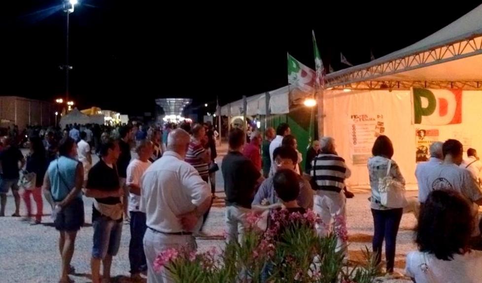 Dal 16 torna la festa dell’Unità 