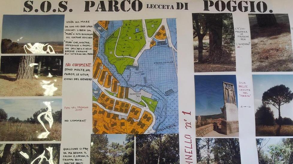 Parco di Poggio, Sel ai cittadini «Recuperiamolo tutti insieme»