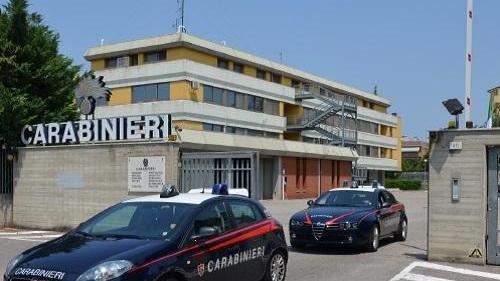 Il comando provinciale dei Carabinieri in via del Campo