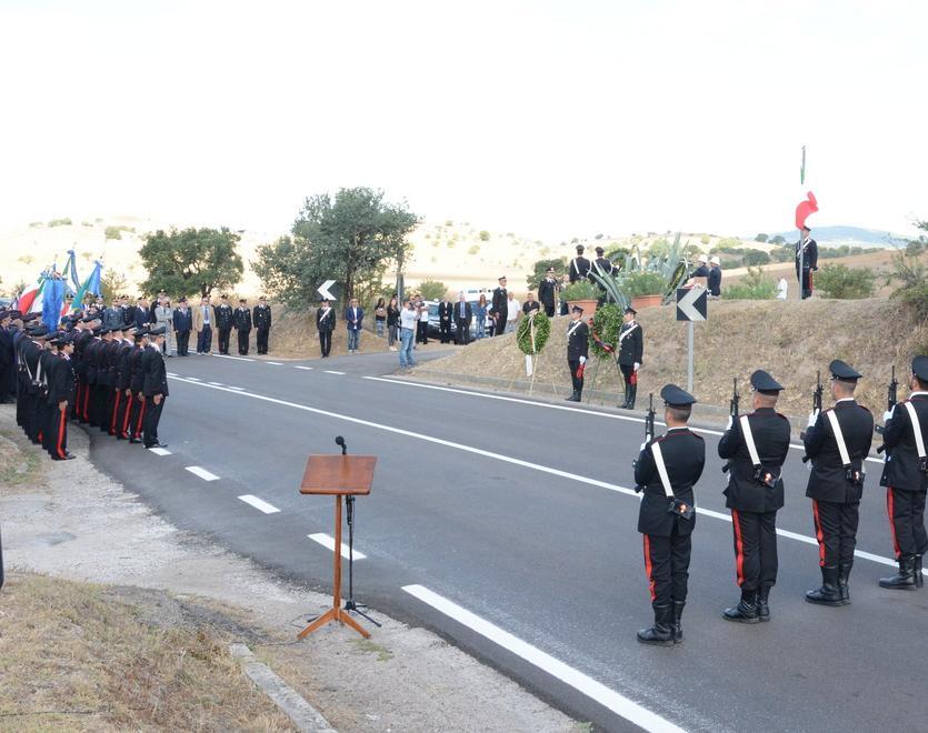 Chilivani, l’Arma ricorda Walter Frau e Ciriaco Carru