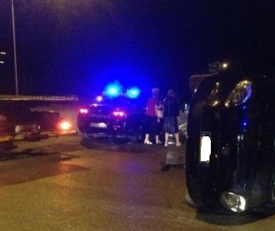 La scena dell'incidente sull'Arnaccio