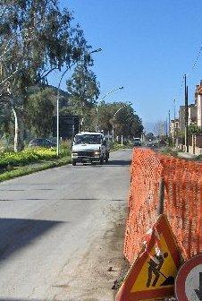 Guasto alla rete idrica in via Nazionale