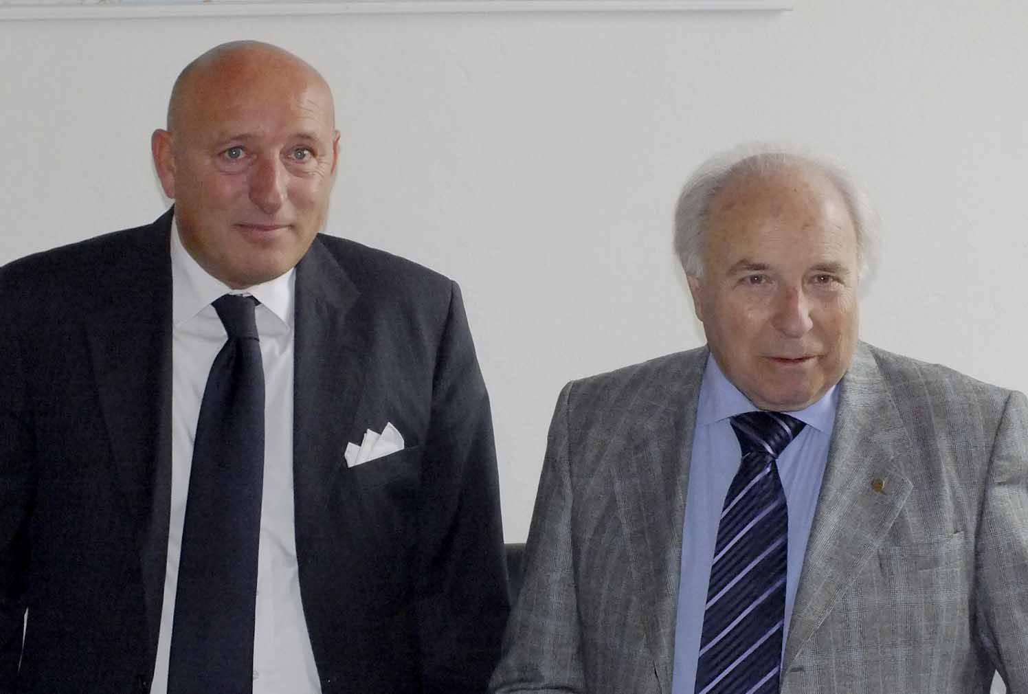 Fabrizio Lucchesi con Carlo Battini (Muzzi)