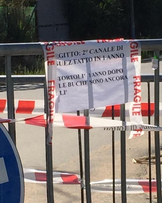 Una transenna ormai permanente 