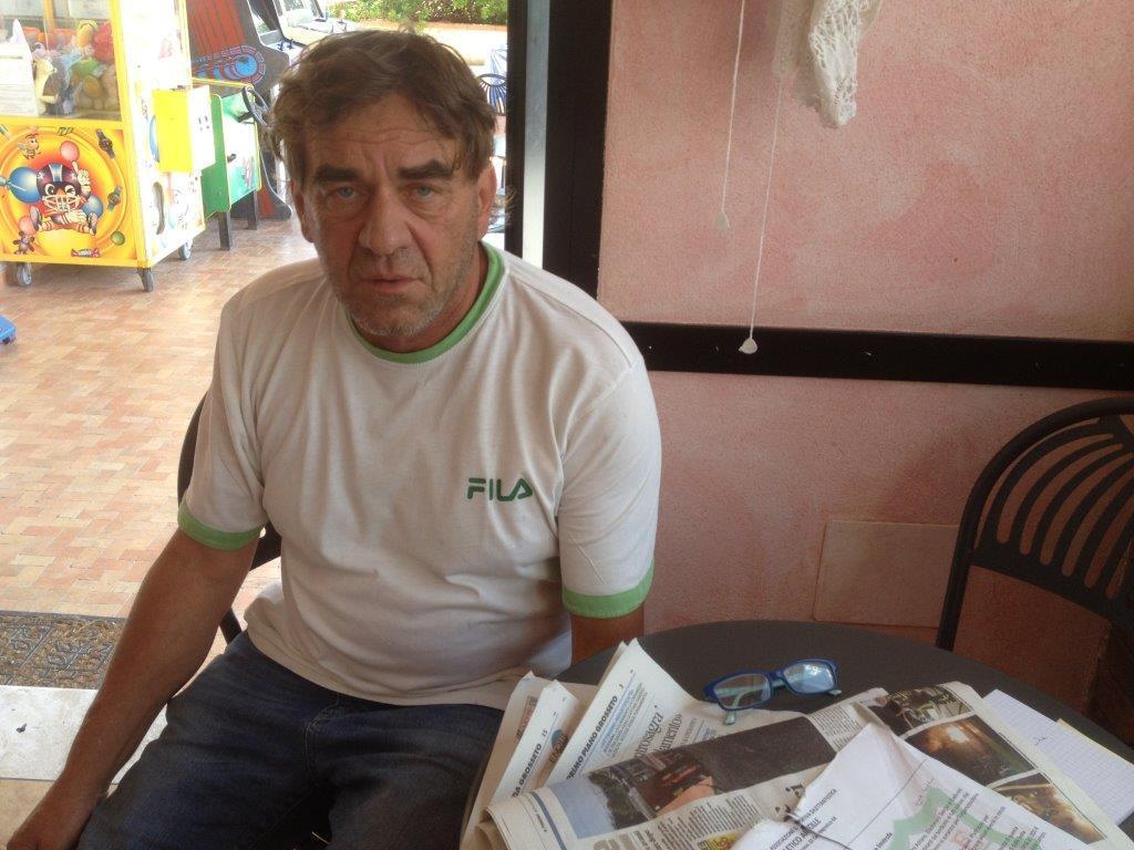 Daniele Gallorini, presidente dell'Atletico Arcille