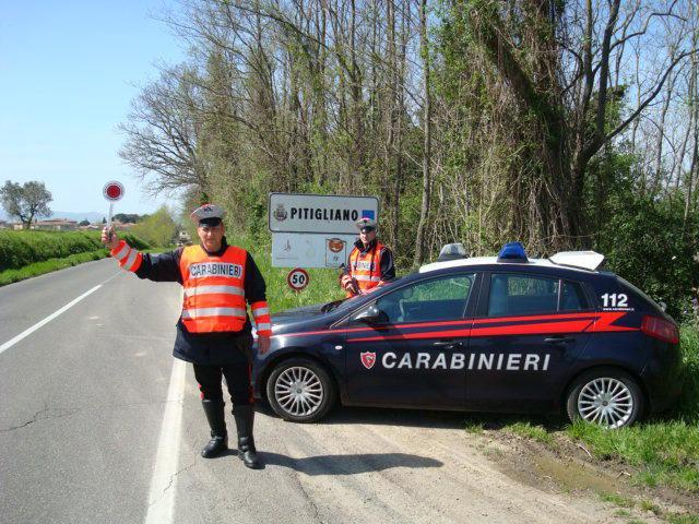 I carabinieri di Pitigliano (foto d'archivio)