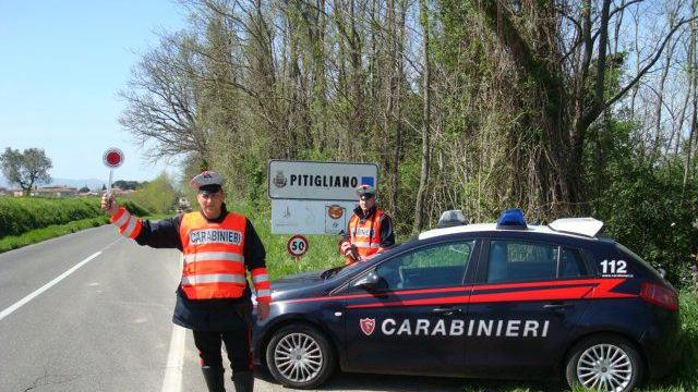 I carabinieri di Pitigliano (foto d'archivio)