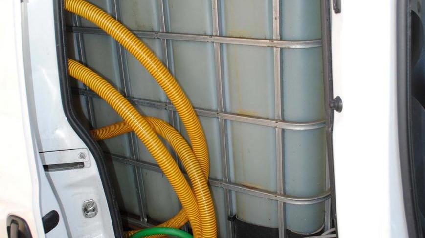 Sul furgone rubato al panettiere trovata una cisterna di gasolio