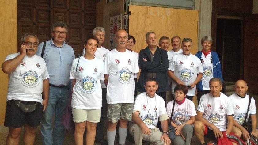 Montalto accoglie i pellegrini in viaggio