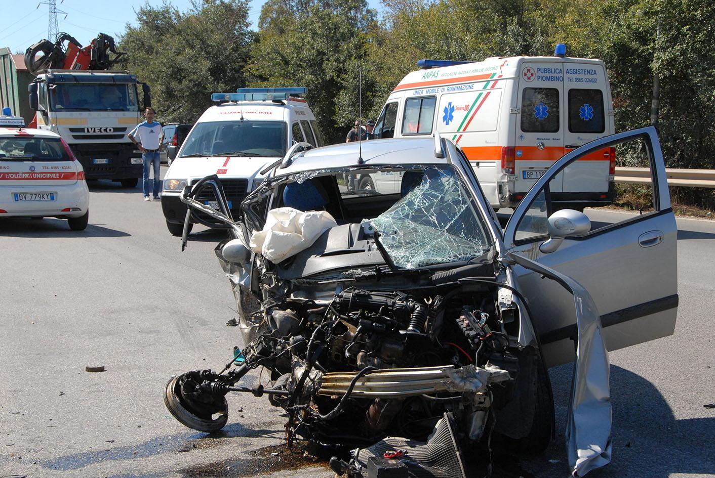 La Matiz protagonista dell'Incidente (foto Paolo Barlettani)