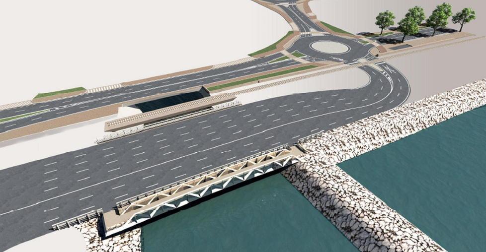 Il nuovo ponte e il pennello della discordia 
