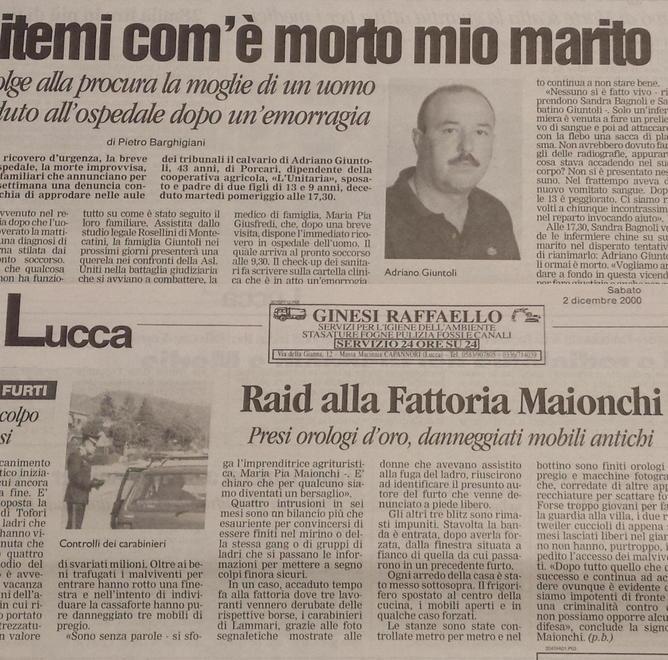Il ladro di casa mia ruba da quindici anni Me l’ha detto il Dna 
