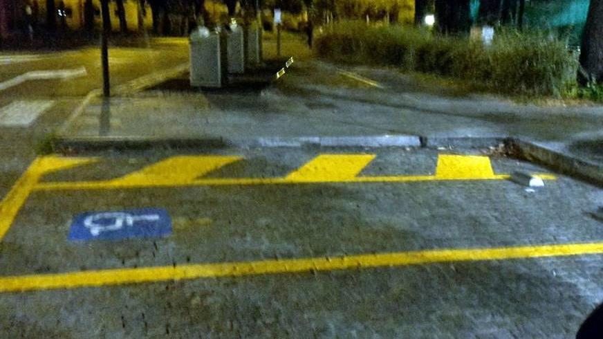 Disabili, 154 posteggi censiti dallo stagista