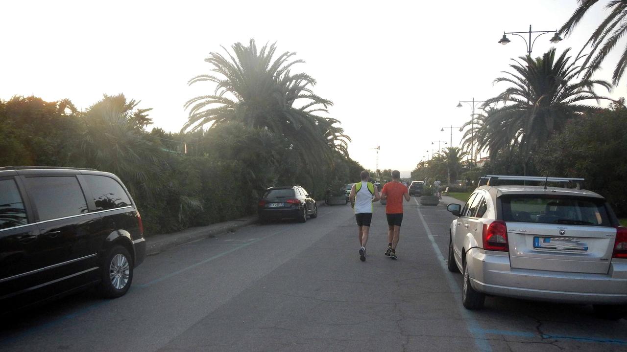 Il lungomare di Forte dov'è avvenuta l'aggressione