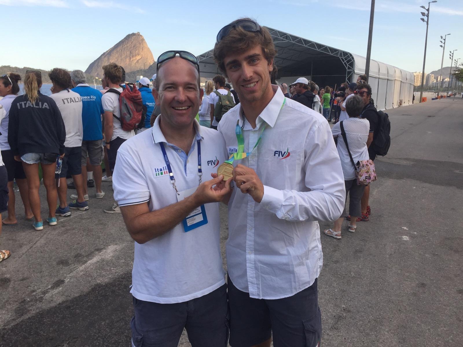 Marrai e una vela d'oro: domina a Rio nei laser e punta l'Olimpiade 