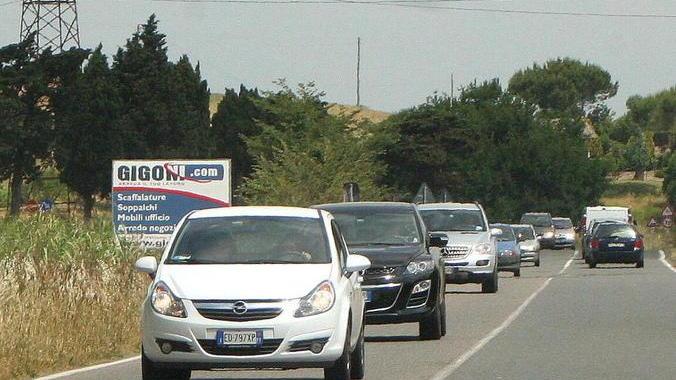 Lavori sulla 206 da lunedì velocità ridotta e sensi unici