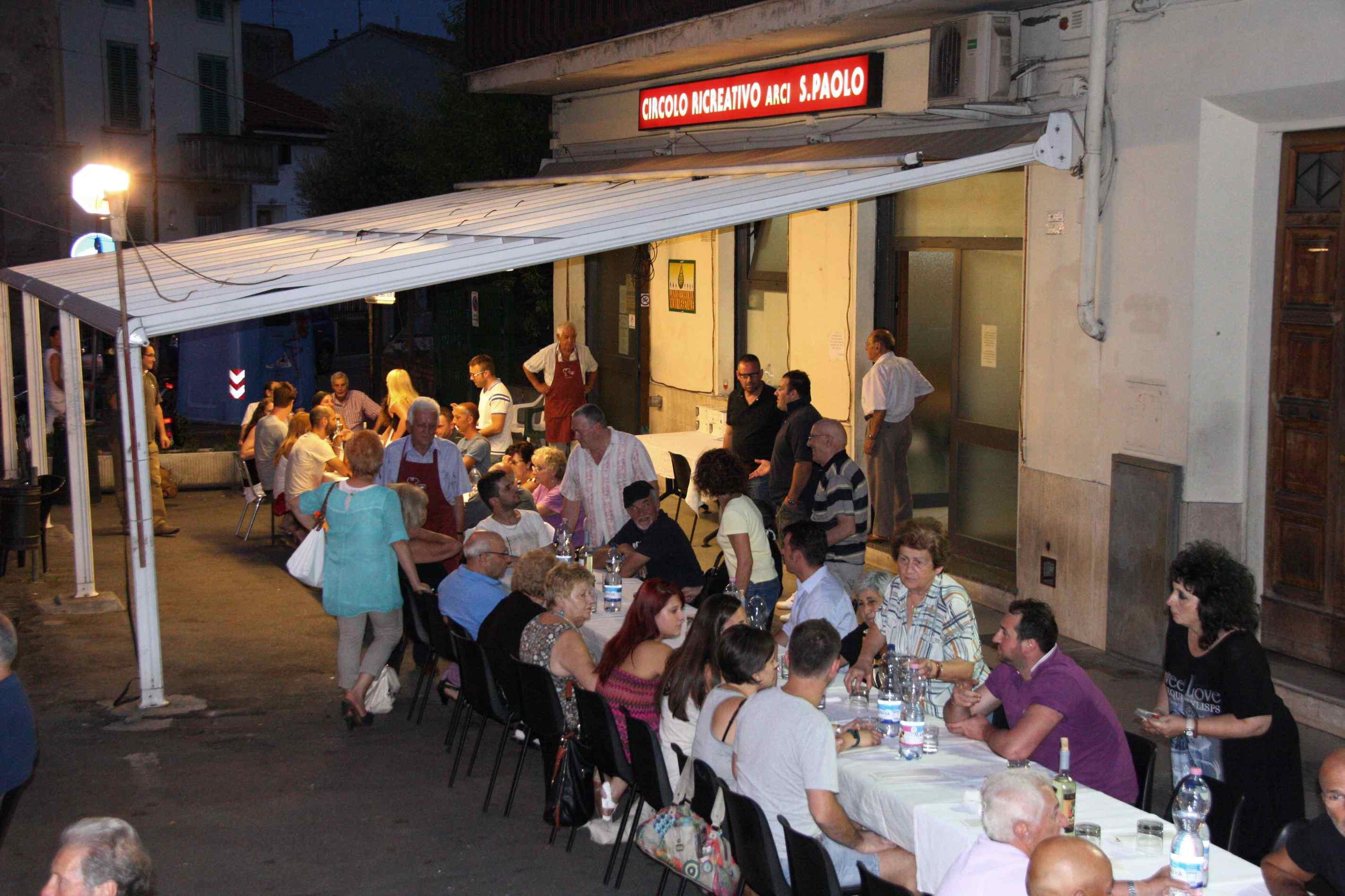 La Cena dei Poveri al circolo di San Paolo una delle scorse edizioni