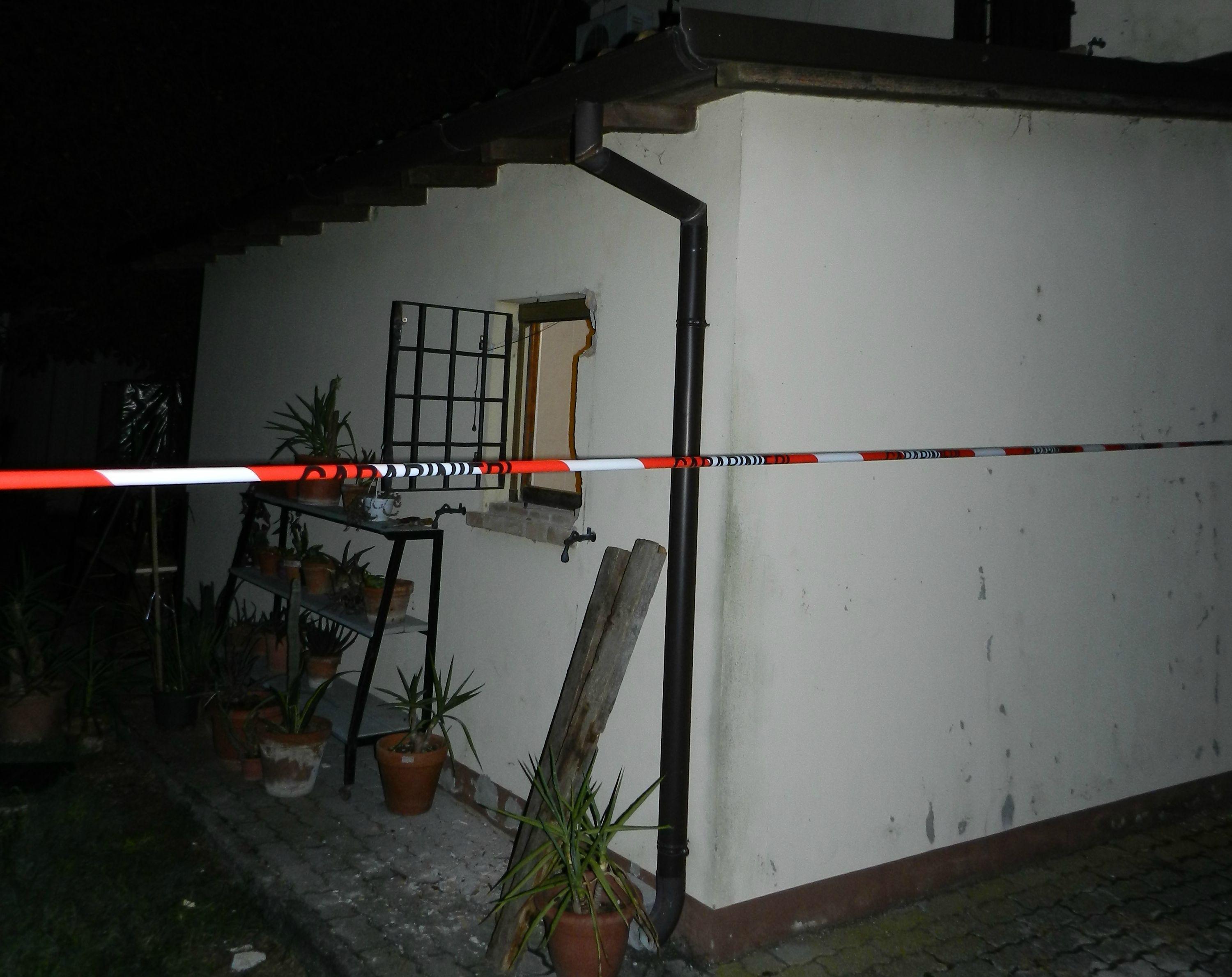 La canonica dopo l'aggressione