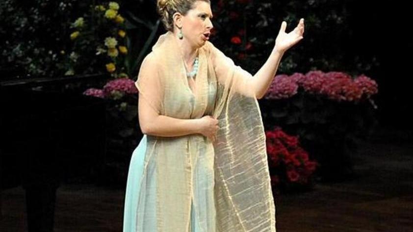 La soprano Silvia Pantani in una delle sue interpretazioni