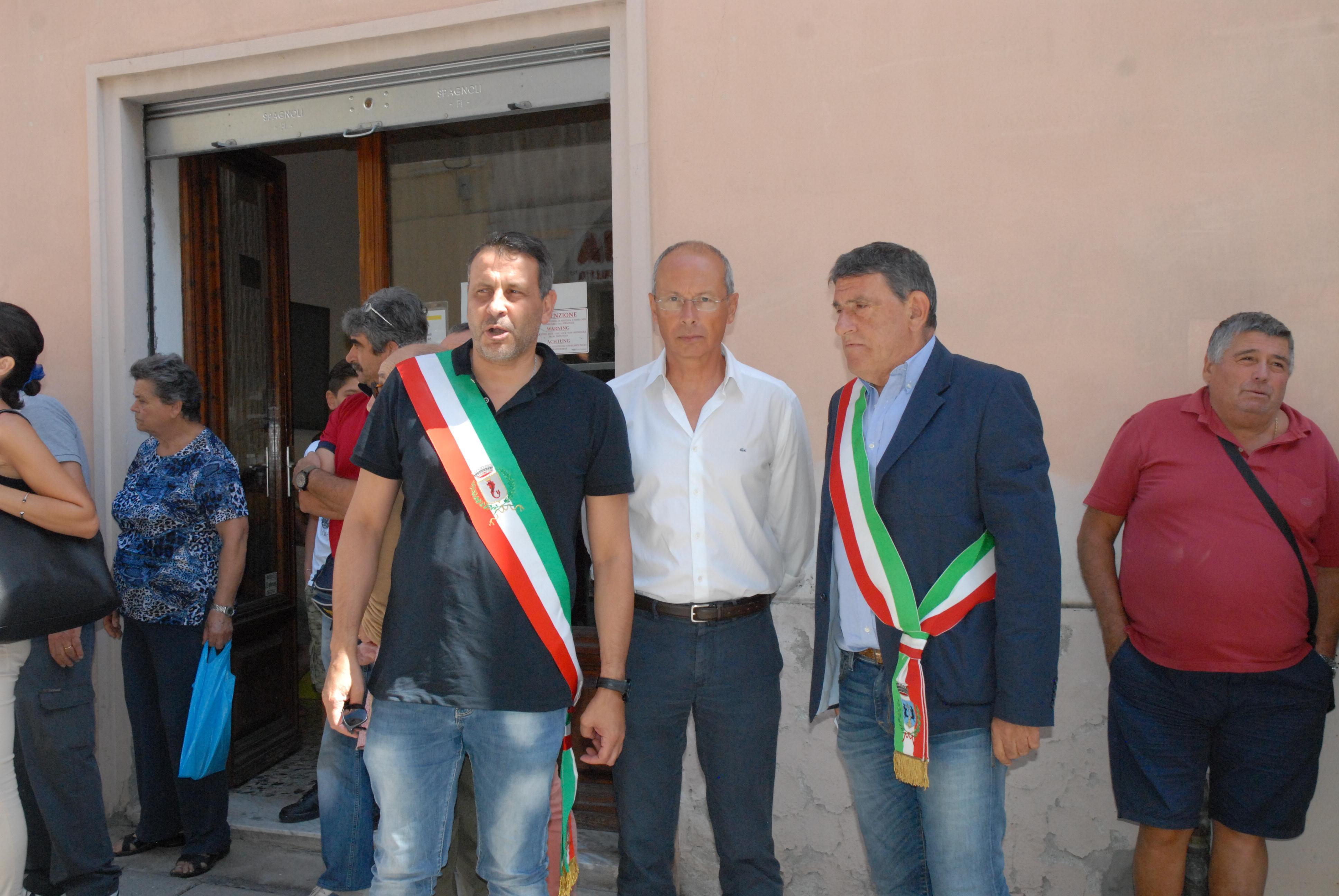 Un momento della protesta